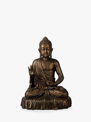 John Lewis & Partners Sitting Buddha, Bronze