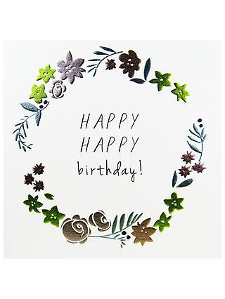 Belly Button Designs Happy Happy Birthday Card