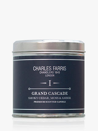 Charles Farris Signature Grand Cascade Scented Candle Tin