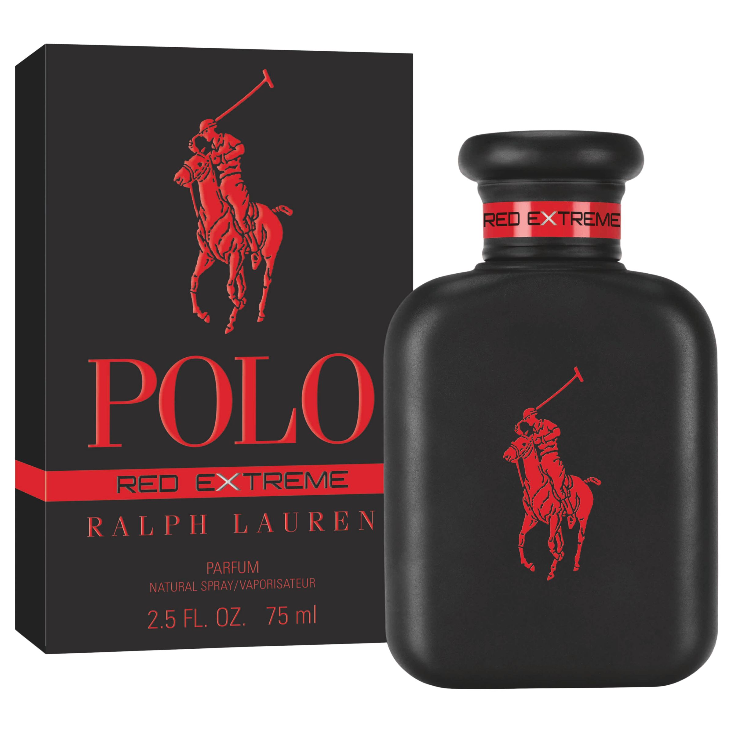ralph lauren black polo red horse