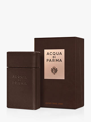 Acqua di Parma Ingredient Collection Leather Travel Spray Case