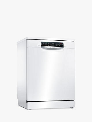 Bosch Series 6 SMS67MW00G Freestanding Dishwasher, White