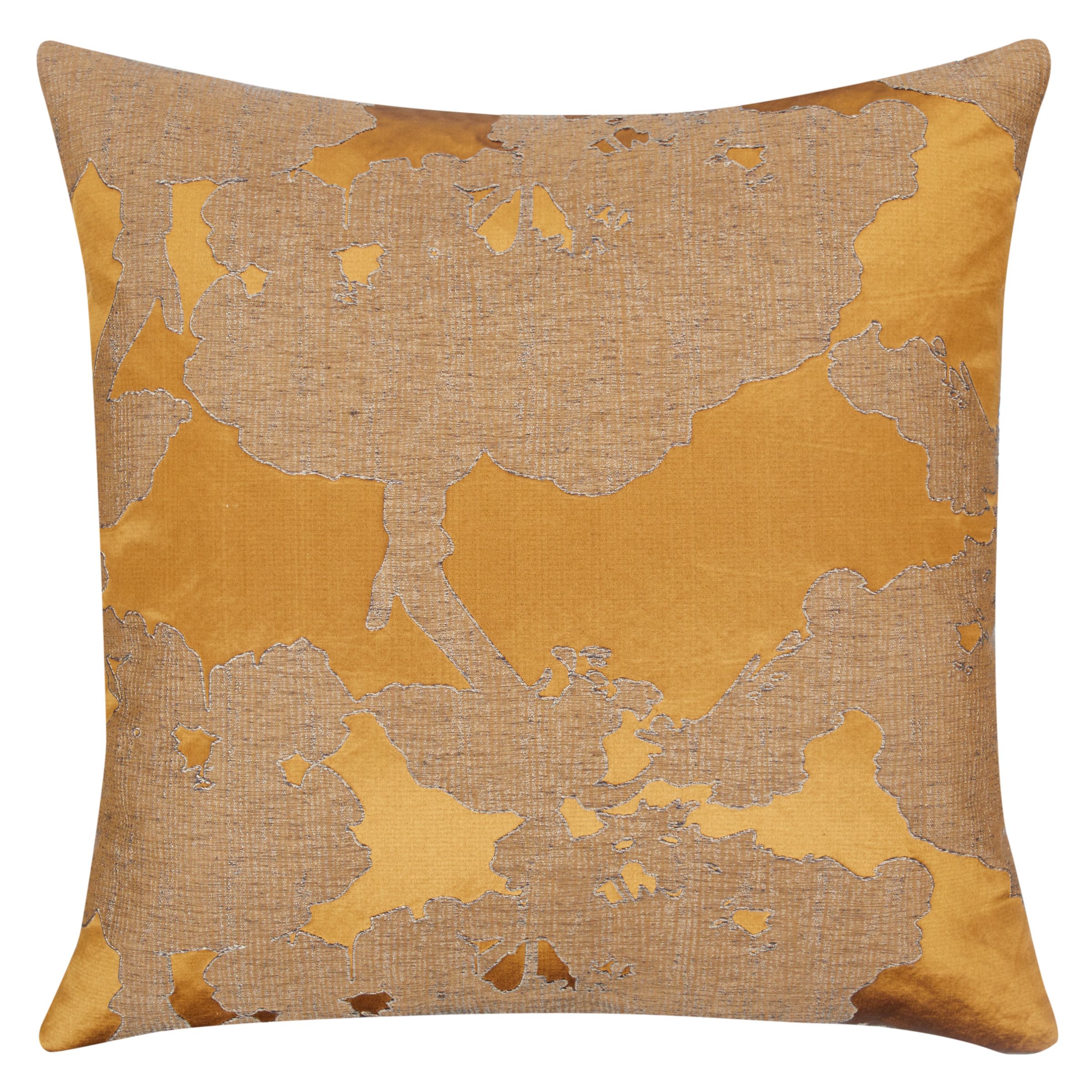 Buy John Lewis Komako Tree Cushion, Gold Online at johnlewis.com