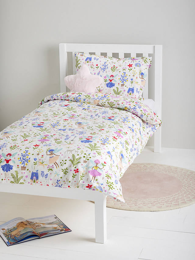 little home at John Lewis Country Fairies Cotton Duvet Cover and Pillowcase Set, Single