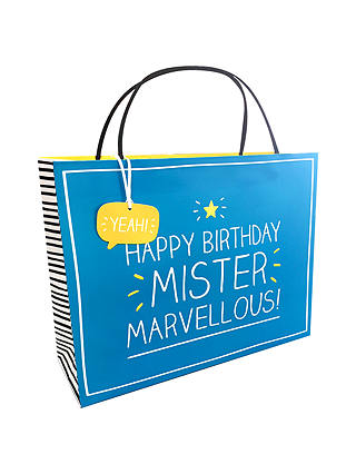 Happy Jackson Mr Marvellous Gift Bag, Shopper