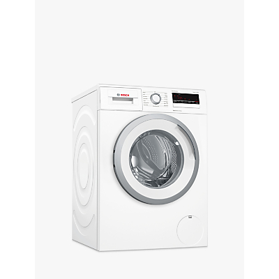 Bosch WAN28201GB Freestanding Washing Machine, 8kg Load, A+++ Energy Rating, 1400rpm Spin, White