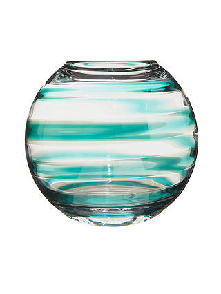 John Lewis & Partners Spiral Globe Vase, 16cm