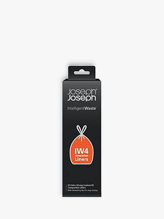 Joseph Joseph IW4 Intelligent Waste Compaction Liners, Pack of 20