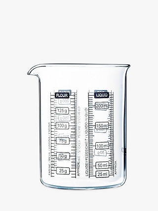 Pyrex Measure and Mix Jug, 250ml, Clear