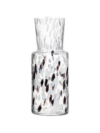 Kosta Boda Björk Glass Vase, Clear/Multi, 30cm
