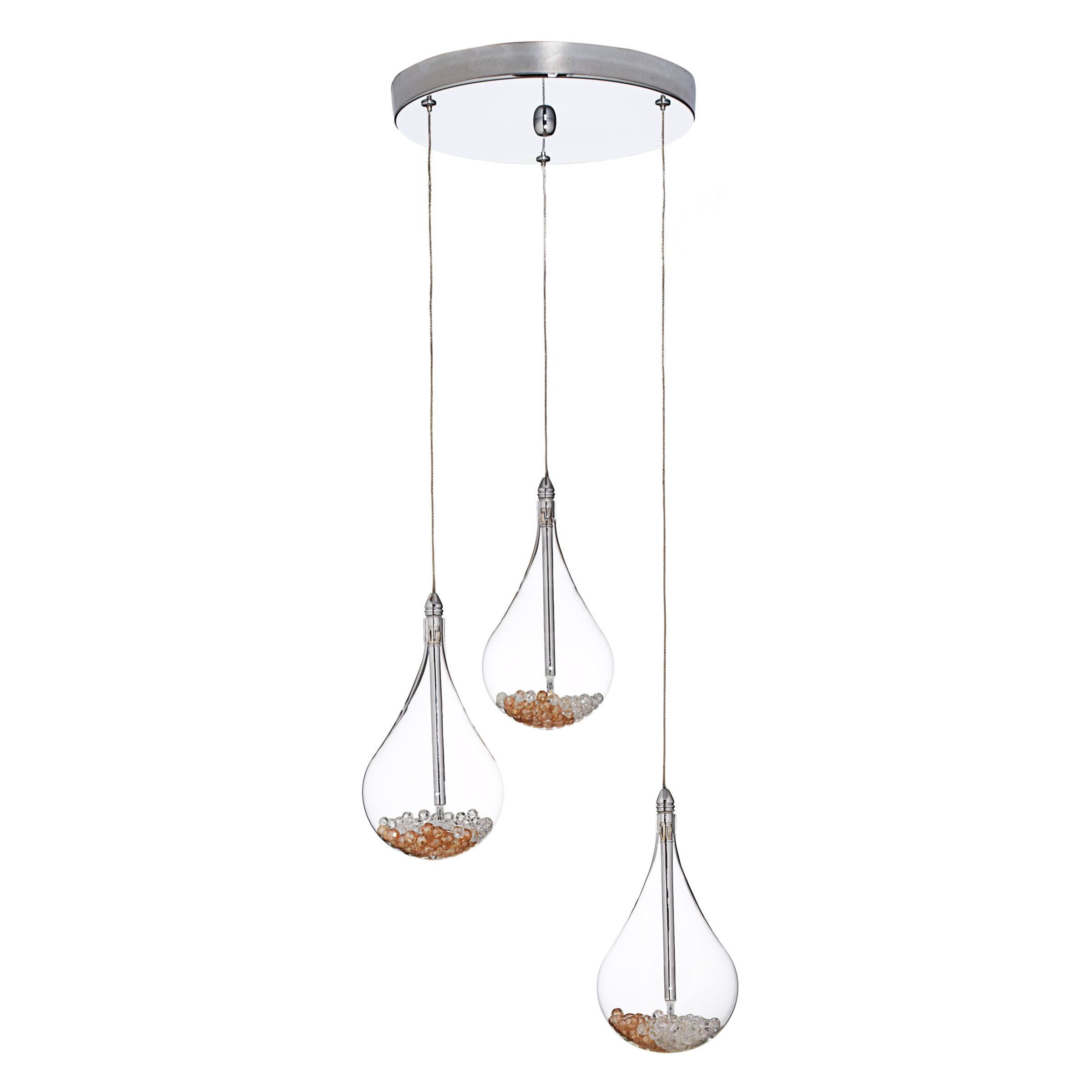 Buy John Lewis Sebastian 3 Light Drop Ceiling Light | John ...