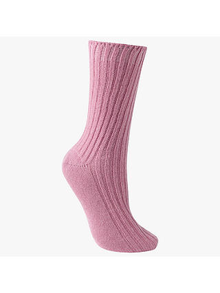John Lewis Cashmere Bed Socks, One Size