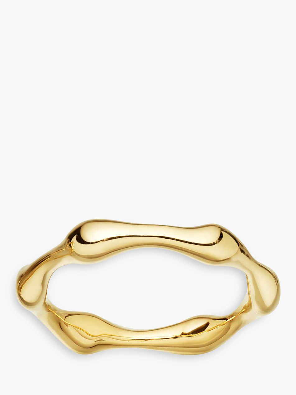 Missoma 18ct Gold Vermeil Molten Ring, Gold