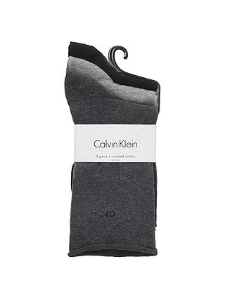 Calvin Klein Roll Top Crew Ankle Socks