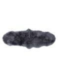 John Lewis Sheepskin Rug Double, Steel