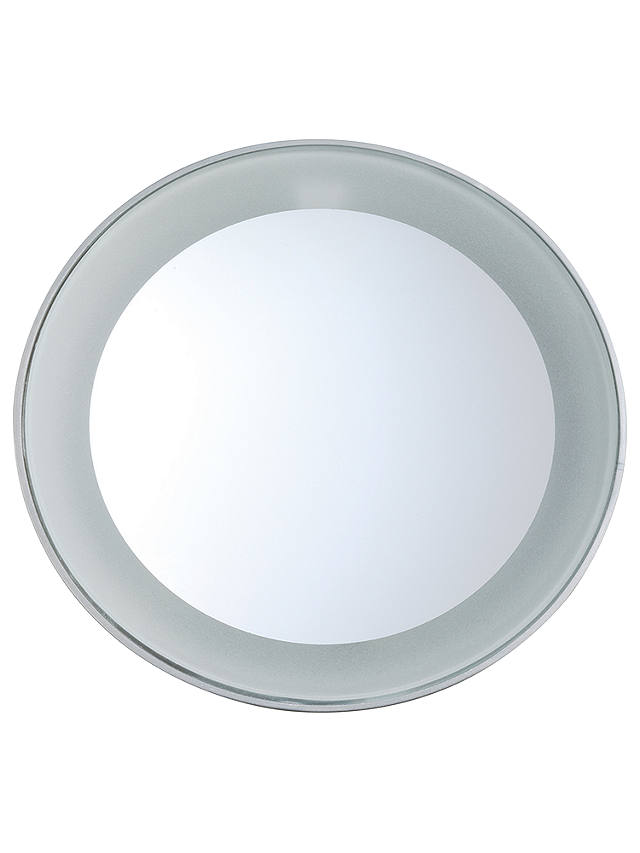 Tweezerman Led 15x Magnifying Mirror, 15x Magnifying Vanity Mirror With Light