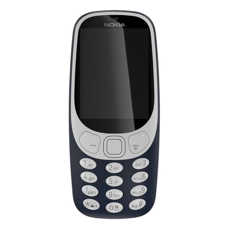Nokia 3310 Mobile Phone, 16MB, 2G, 2.4" QVGA