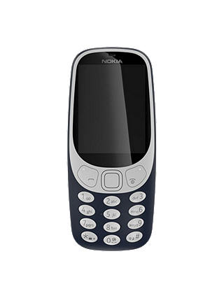 Nokia 3310 Mobile Phone, 16MB, 2G, 2.4" QVGA