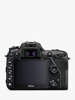 Nikon D7500 DSLR Camera with AF-S 18-140mm VR Lens, 20.9 MP, 4K UHD, Wi-Fi, Bluetooth, 3.2" Tiltable Touch Screen, Black