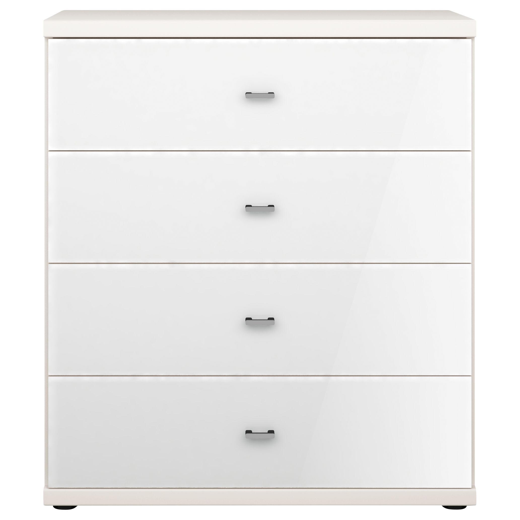 Photo of John lewis elstra wide 4 drawer glass front chest