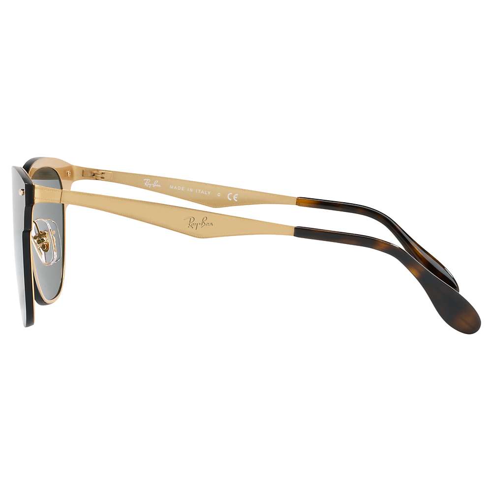 Buy Ray-Ban RB3576N Blaze Clubmaster Square Sunglasses Online at johnlewis.com