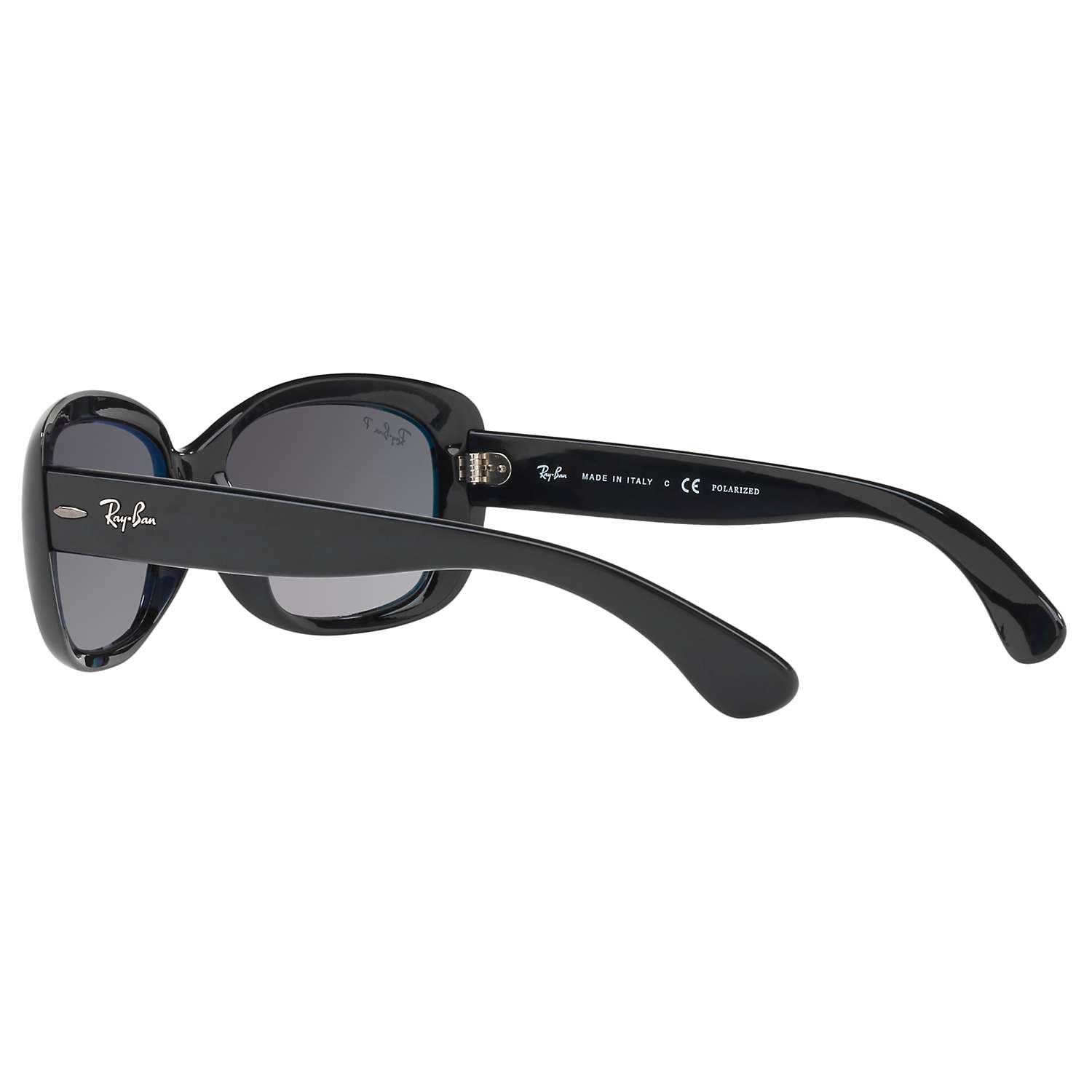 Buy Ray-Ban RB4101 Polarised Jackie Ohh Rectangular Sunglasses Online at johnlewis.com