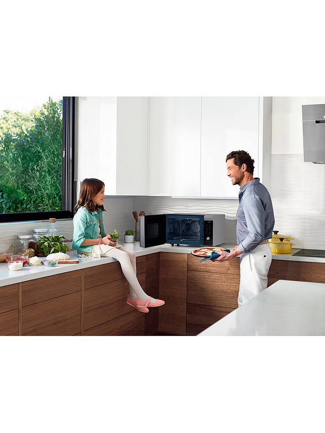 Buy Samsung Easy View™ MC28M6075CS/EU Combination Microwave Oven, Silver Online at johnlewis.com