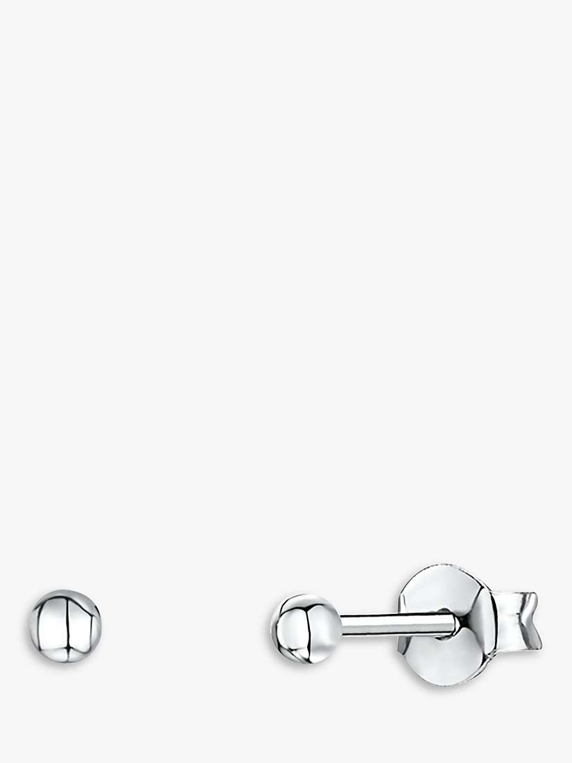 Buy Jools by Jenny Brown Ball Stud Earrings, Silver Online at johnlewis.com