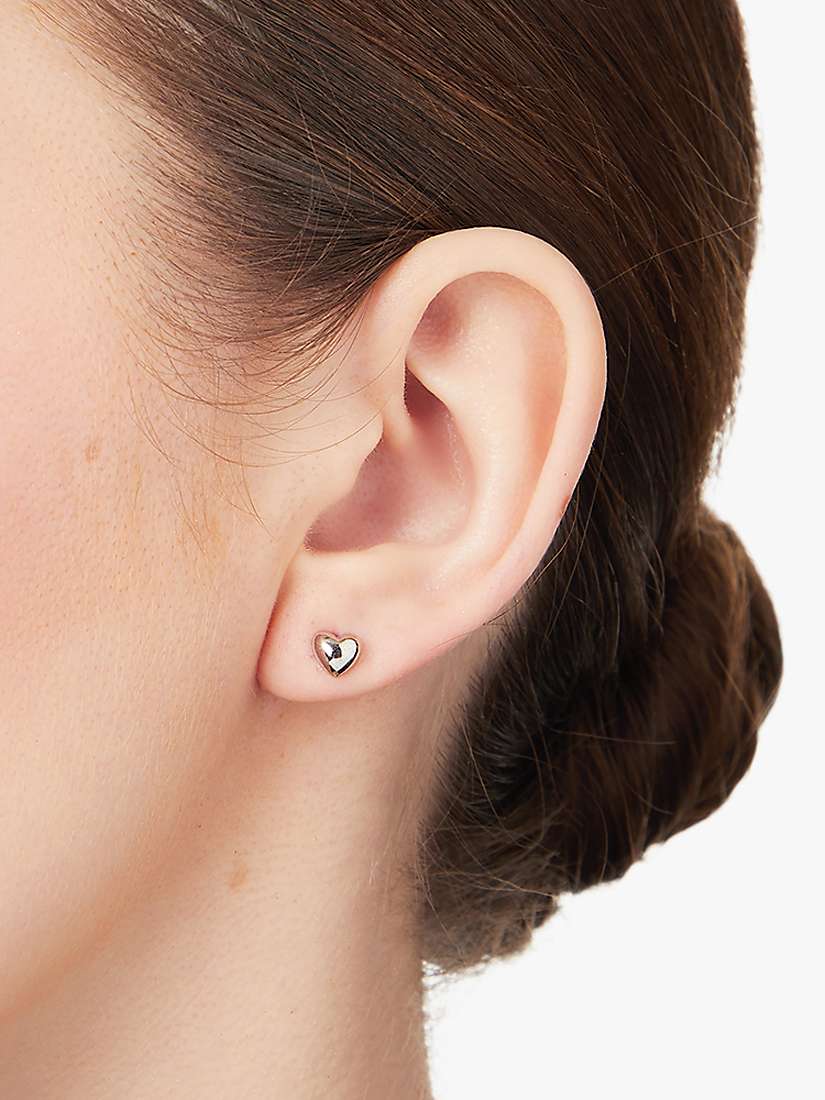 Buy Jools by Jenny Brown Bubbly Heart Stud Earrings Online at johnlewis.com