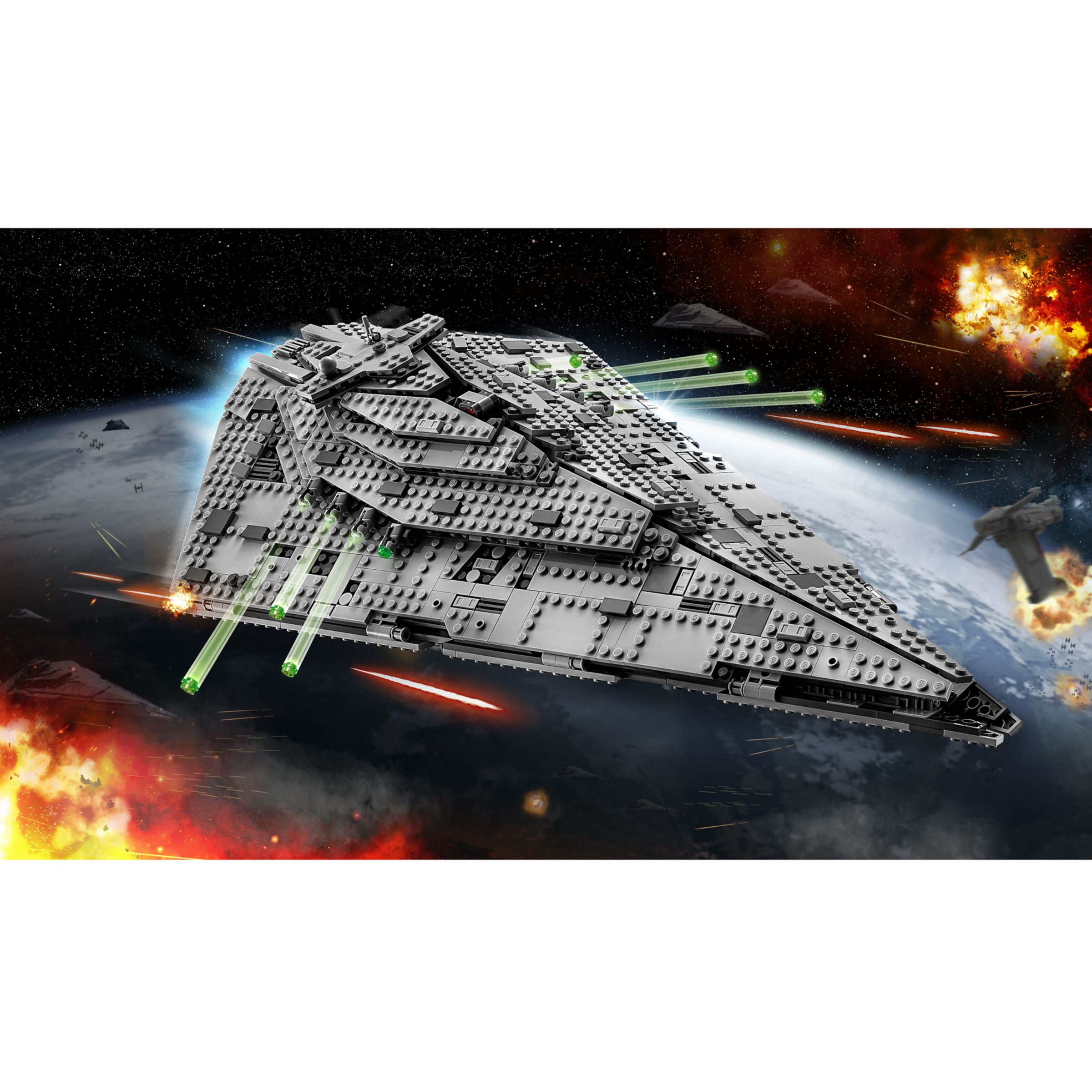 lego star wars viii first order star destroyer 75190