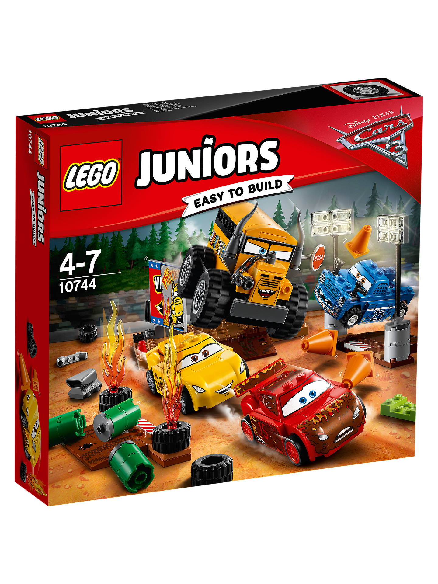 LEGO Juniors Disney Pixar Cars 3 10744 Thunder Hollow Race