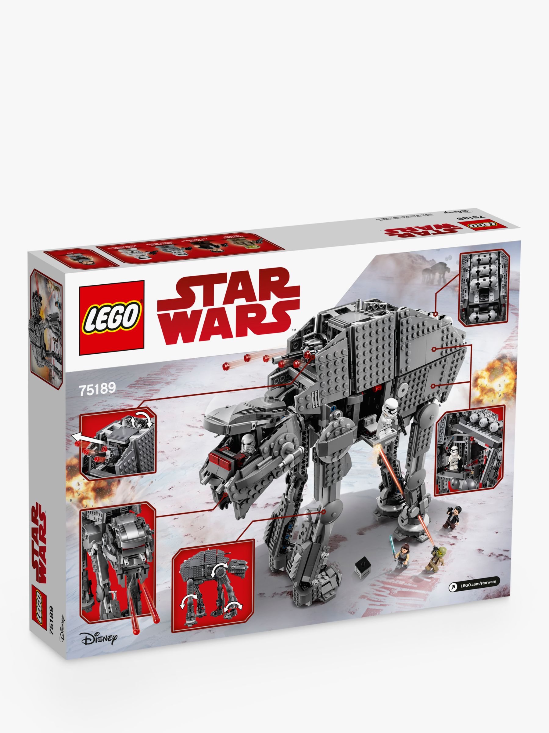 lego 75189 star wars first order heavy assault walker