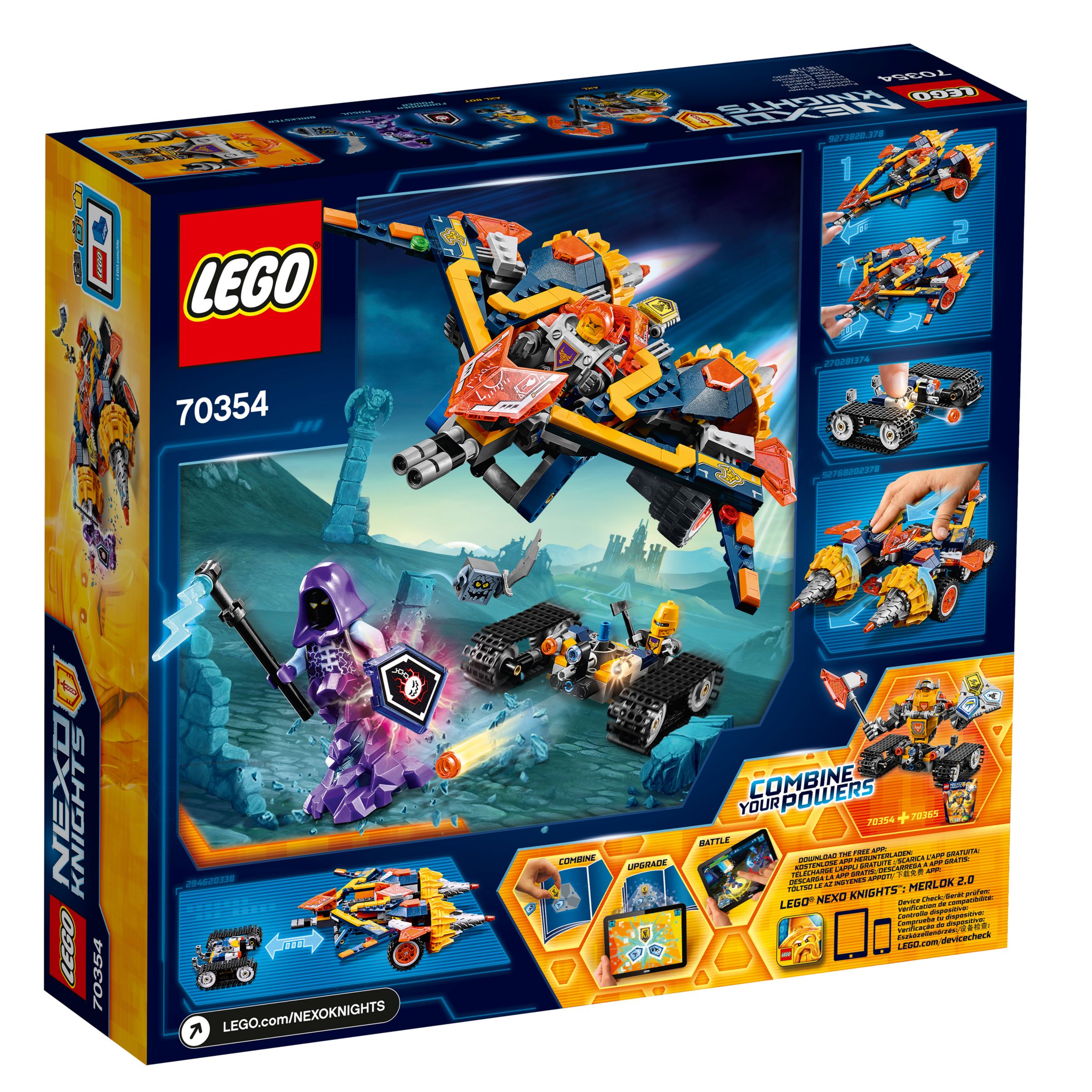 lego nexo knights axl