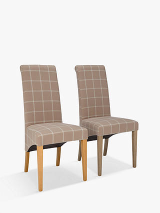 John Lewis & Partners Audley Upholstered Dining Chairs, Set of 2