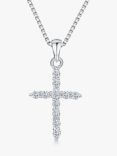 Jools by Jenny Brown Cubic Zirconia Cross Necklace