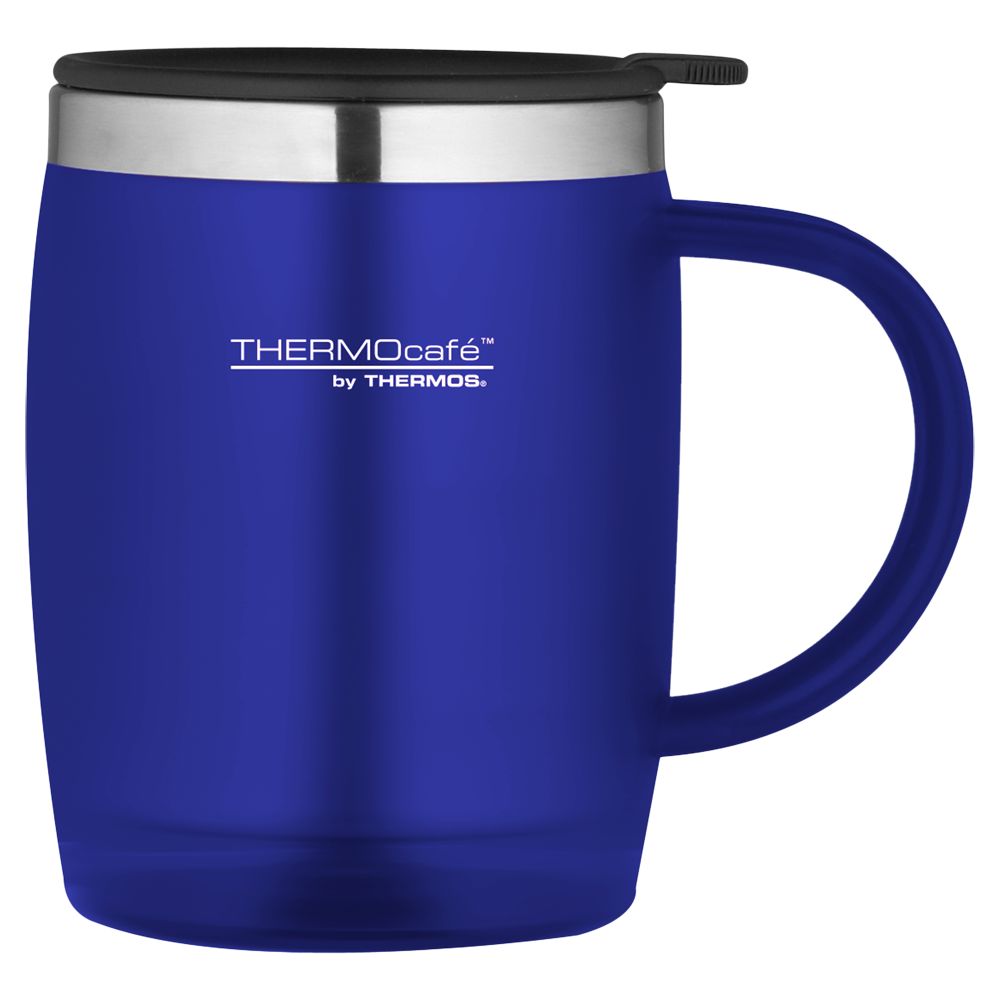 NEW ThermoCaf Soft Touch Desk Mug Black 450 Ml Made From Light And Dur BRAND NE 