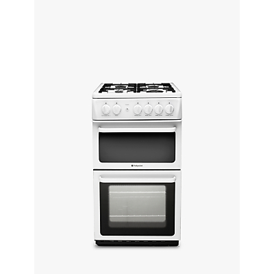 Hotpoint HAG51P Newstyle Gas Cooker, White