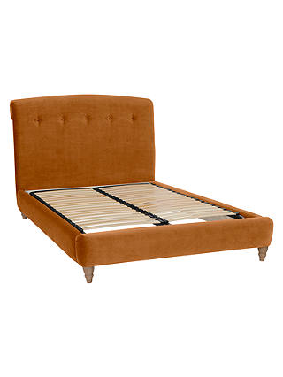 Peachy Bed Frame by Loaf at John Lewis in Clever Velvet, Double