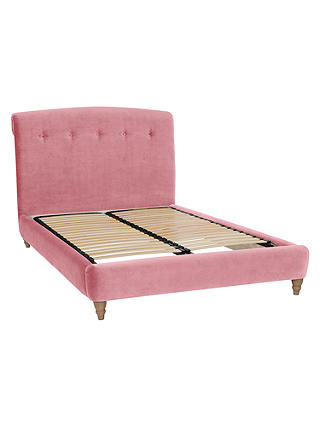 Peachy Bed Frame by Loaf at John Lewis in Clever Velvet, King Size