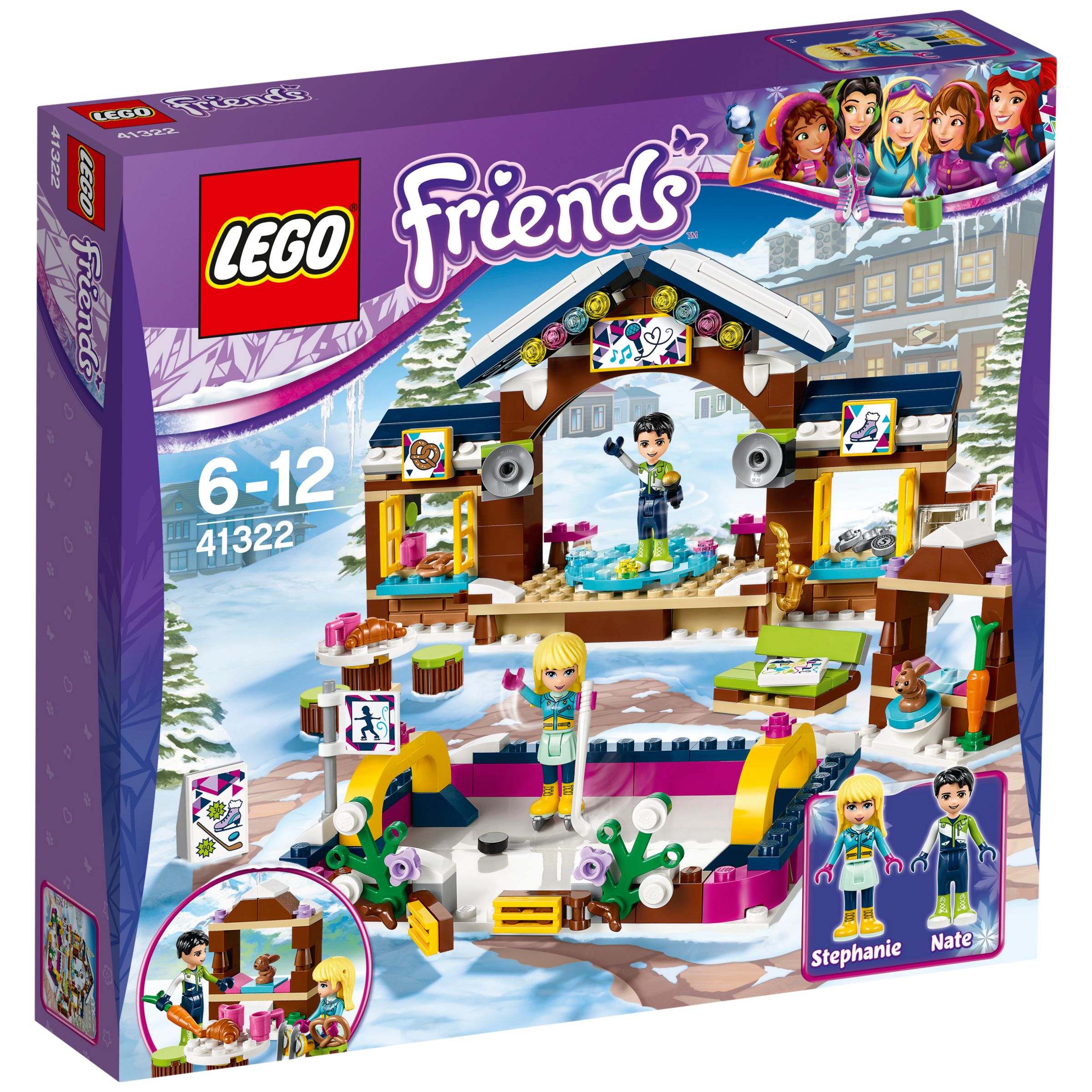 LEGO Friends 41322 Snow Resort Ice Rink