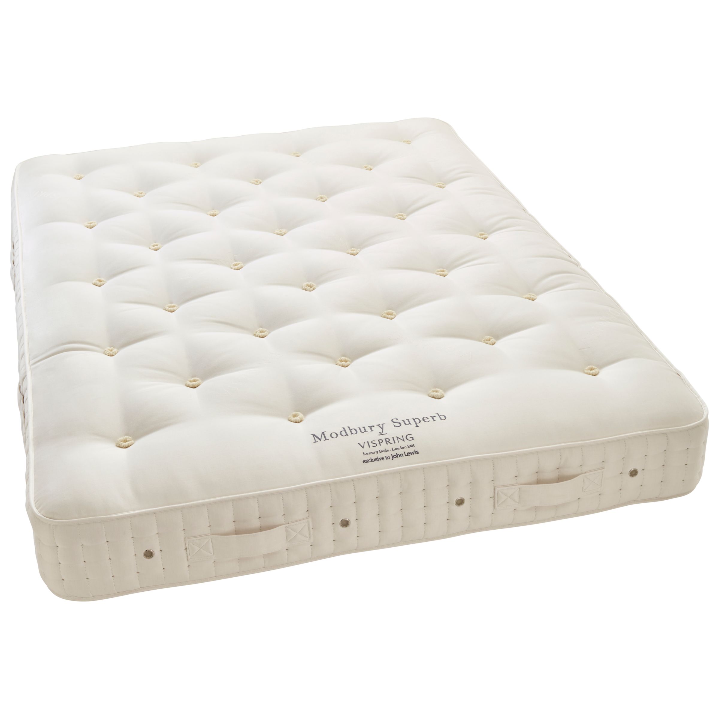 Vispring Modbury Superb Mattress, Medium, Super King Size