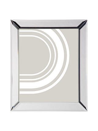 John Lewis & Partners Simple Bevel Photo Frame, Clear