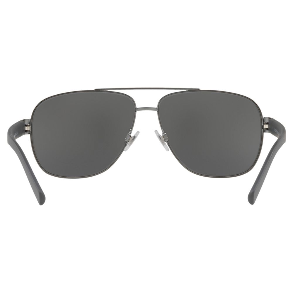 Polo Ralph Lauren PH3110 Men's Aviator Sunglasses, Charcoal/Mirror ...