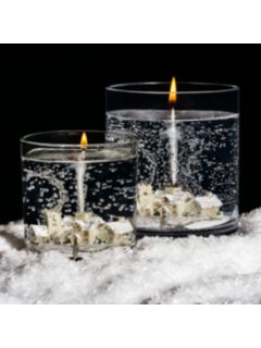 Winter Snow Gel Candle 