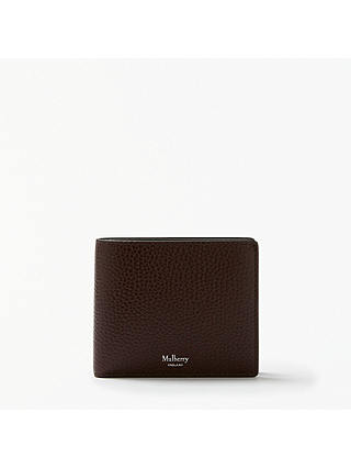 Mulberry 8 Card Leather Wallet, Oxblood