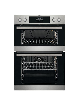 AEG Built In Double Oven A-Rated Multifunction AEG DEB331010M A118783 