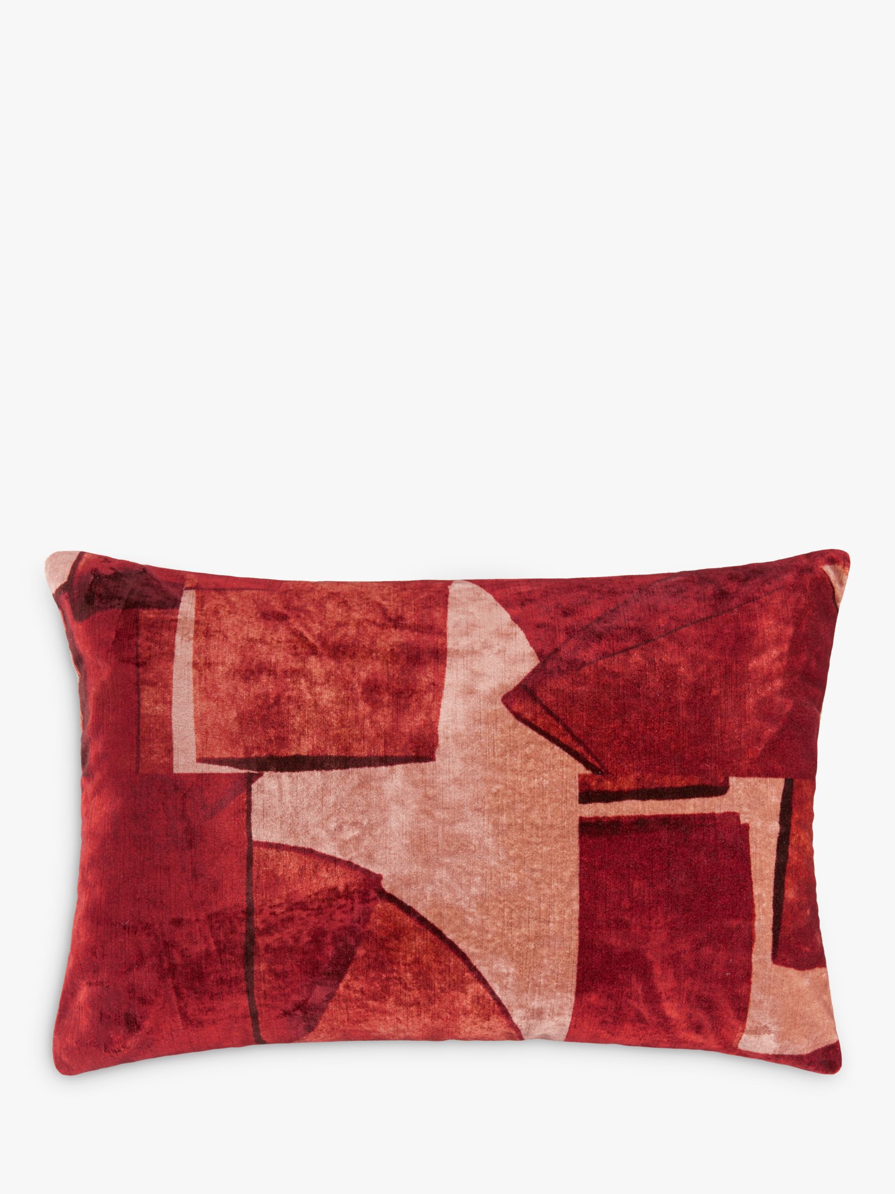 Design Project by John Lewis No.124 Brick Velvet Cushion Review