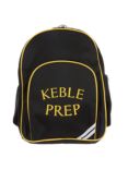 Keble Preparatory School Backpack, Black/Gold