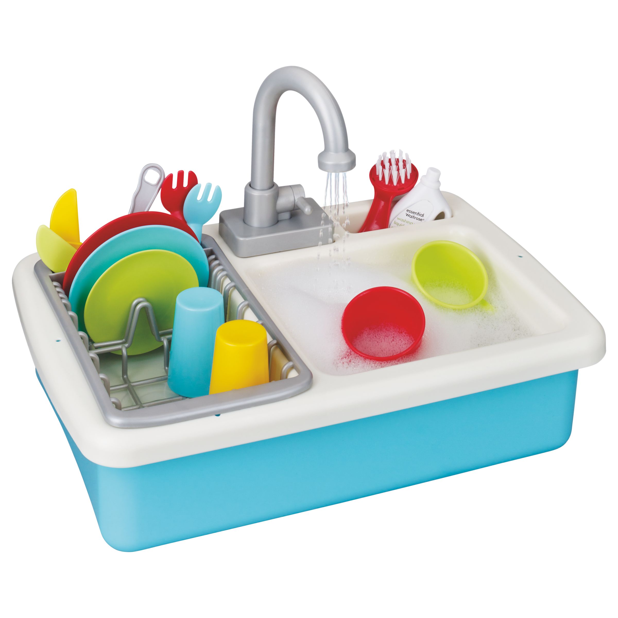 John Lewis Partners Wash Up Kitchen Sink Playset
