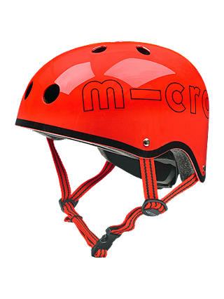 Micro Scooter Safety Helmet, Glossy Red, Small